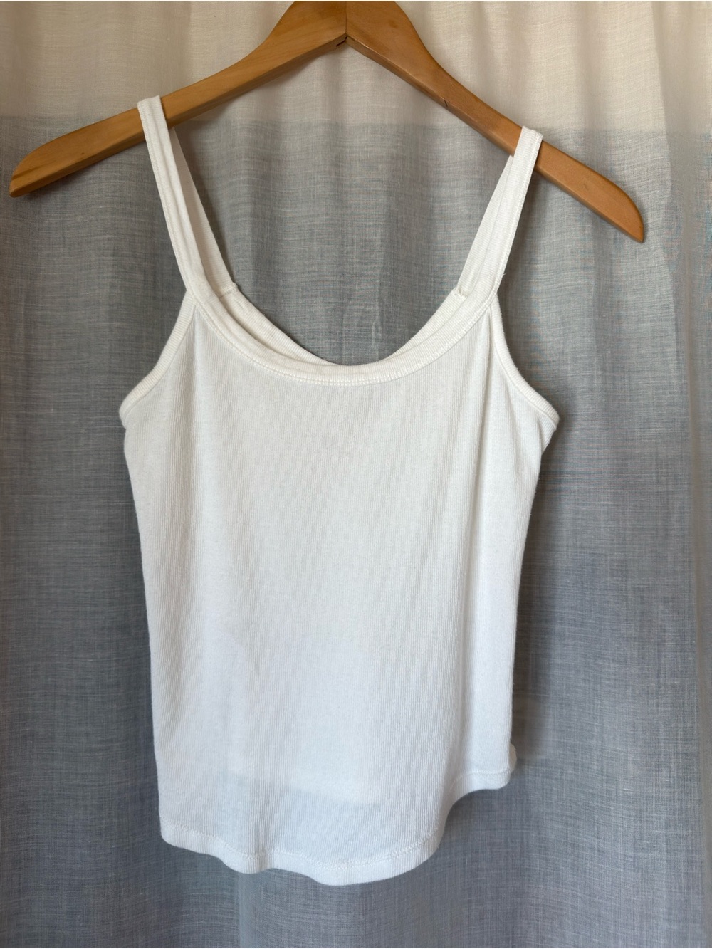 🤍Free People Intimately White 
Ribbed Tank🤍 - Picture 7 of 8